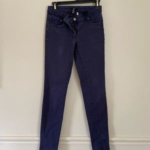 🎉 H&M Dark Blue Skinny Jeans